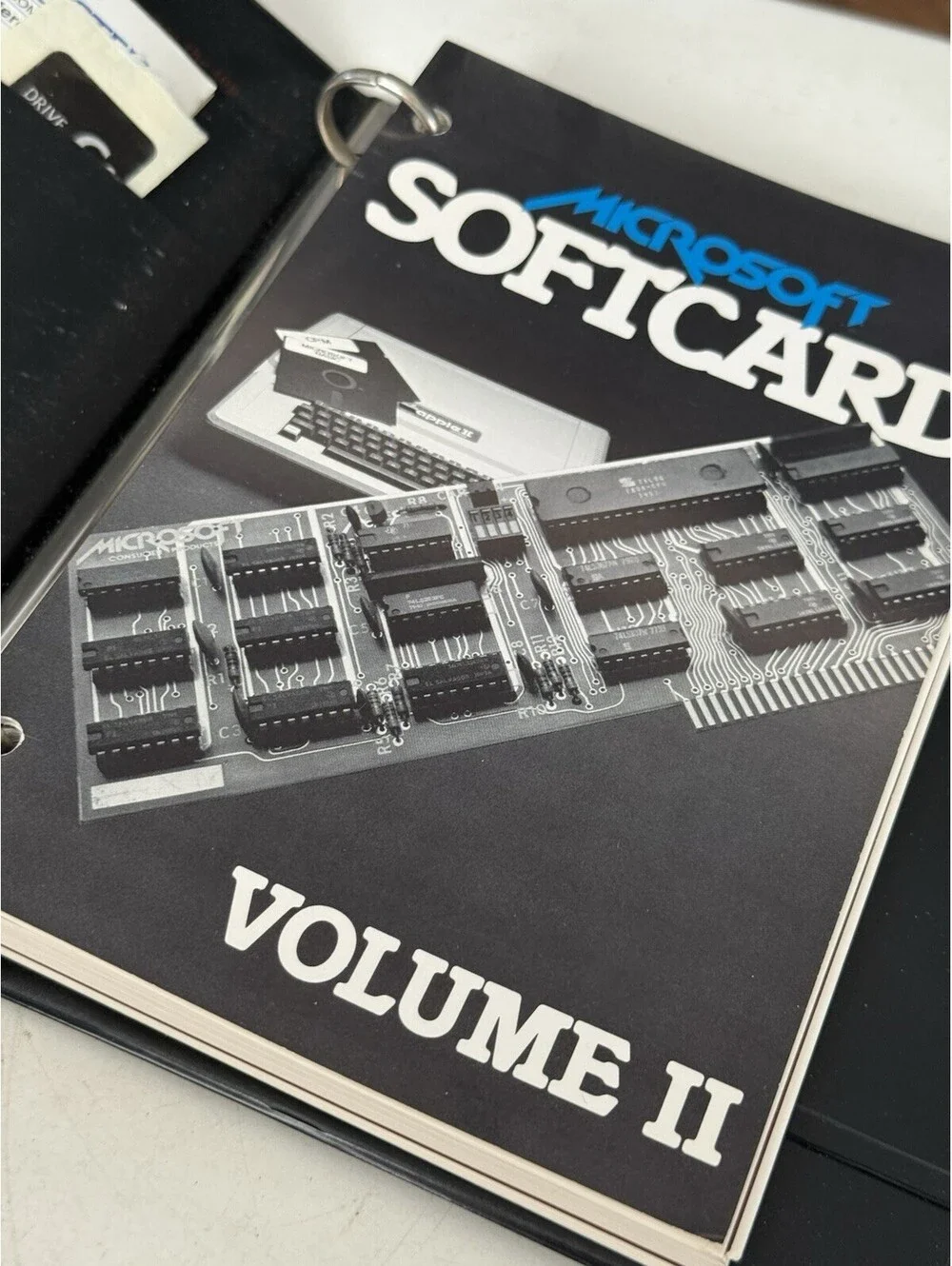 MICROSOFT SOFTCARD MANUAL VOLUME II FOR APPLE II COMPUTER CP/M INTEL Z80 RARE!!